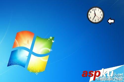 Win7,數字,時鐘