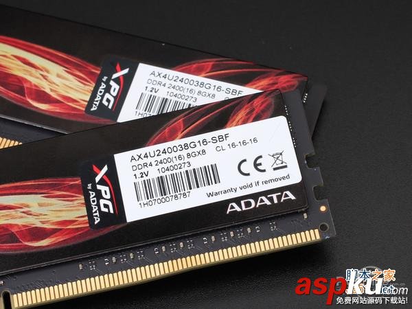 威剛xpg8gddr4怎么樣,威剛XPGF1DDR42400評測,威剛XPGDDR42400評