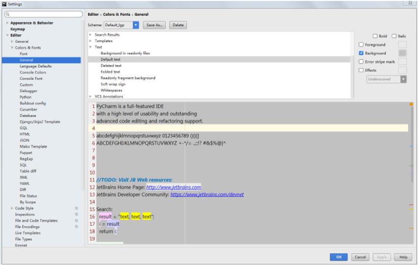 Pycharm,自定義,背景顏色