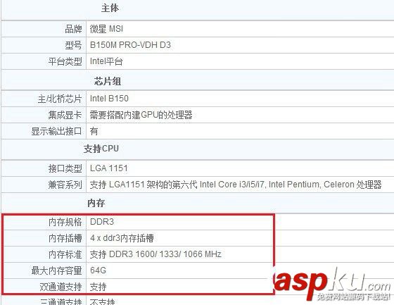 DDR4,內存,主板