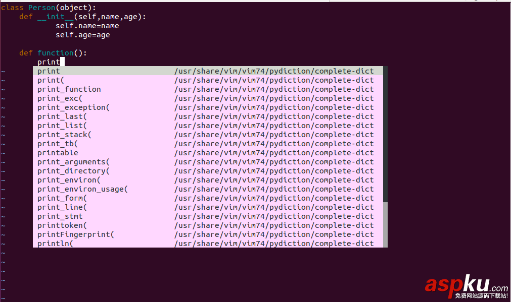 Python開發如何在ubuntu 15.10 上配置vim