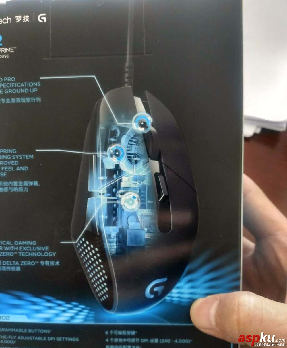 羅技G302,羅技,鼠標