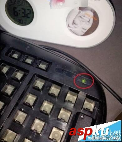 鍵盤拆卸