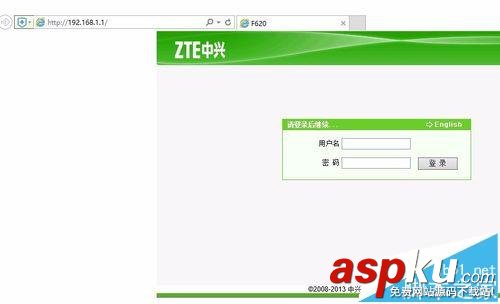 中興F620,光貓