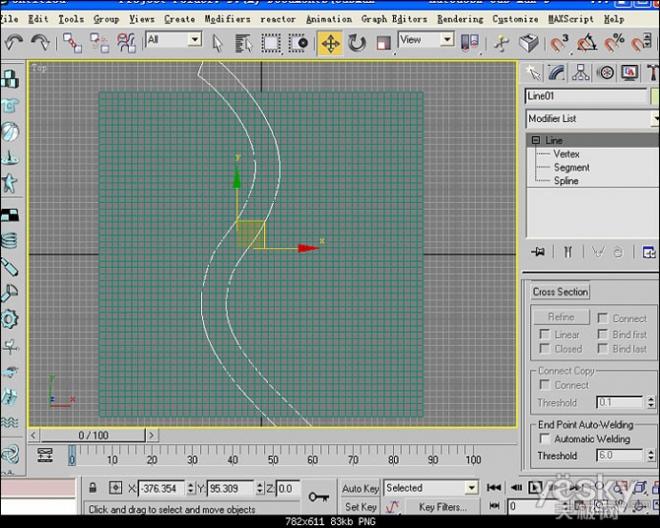 3ds Max等高線制作山路的簡單研究