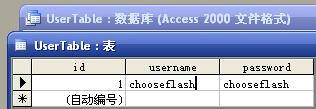 Flash和ASP實現的用戶登錄/注冊程序