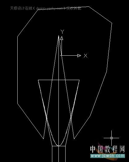 AutoCAD造型實例：一字形螺絲刀頭