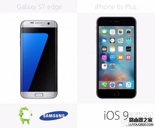 三星S7和蘋果iPhone6s哪個好，S7和iPhone6s規格參數外觀配置對比
