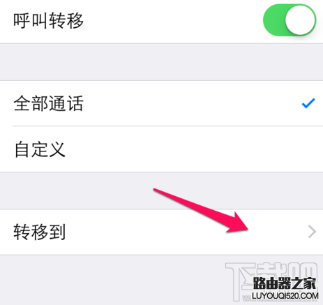 iPhone6怎么設置呼叫轉移教程