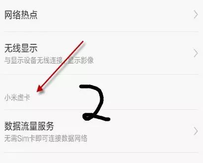 小米虛卡（虛擬SIM卡）怎么使用？