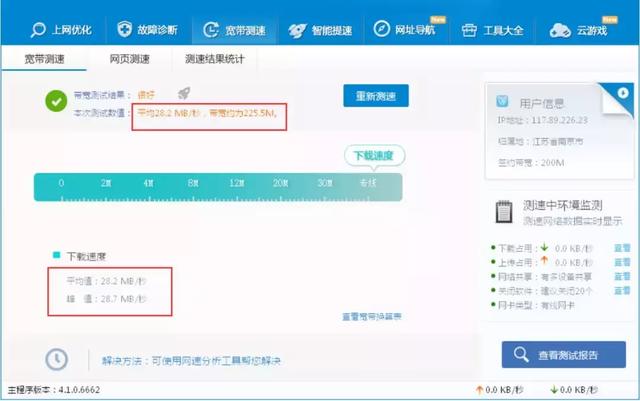 100M,200M,500M,1000M，帶寬測速參照表