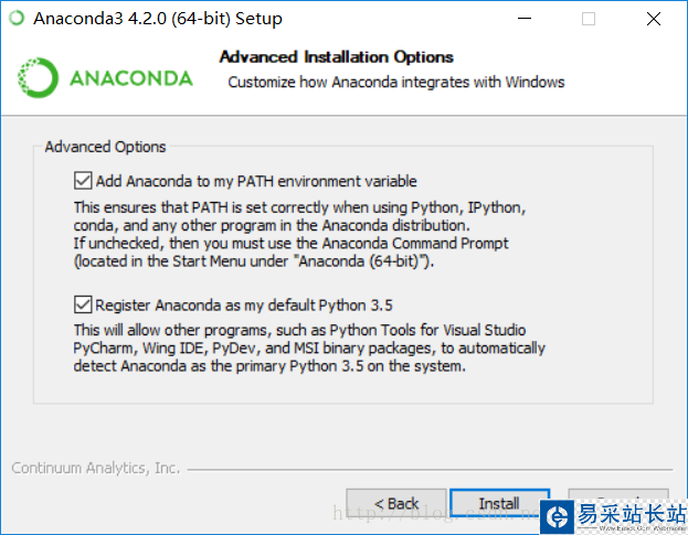 Anaconda3安裝