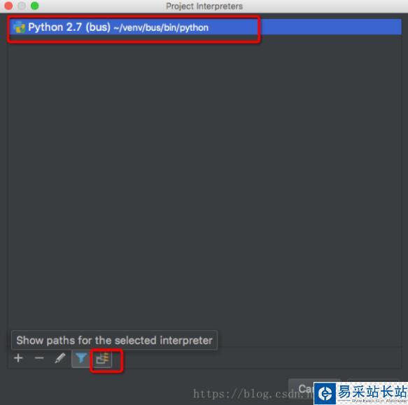 mac PyCharm添加Python解釋器及添加package路徑