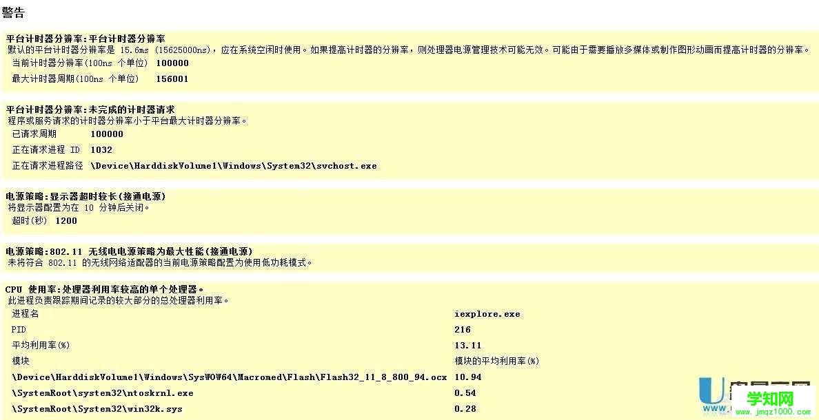 怎么用系統工具檢測電腦電源使用效率情況