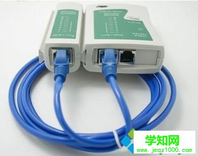 用測線儀檢測網線是否接通2-2