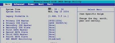 BIOS,光盤啟動
