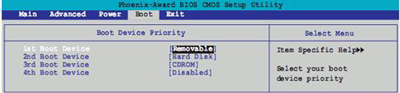 BIOS,光盤啟動