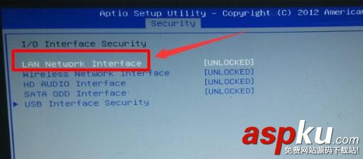 bios,關閉網卡