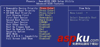 BIOS,光盤啟動