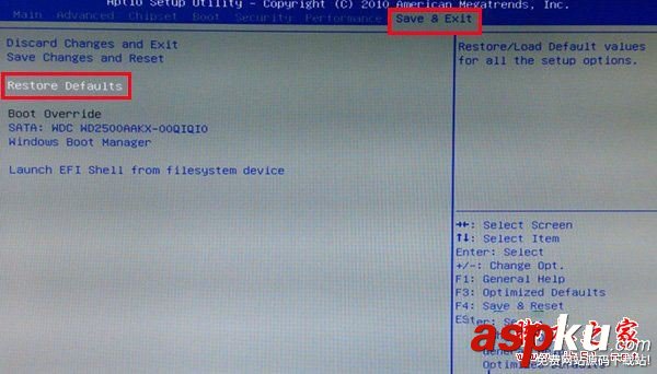coms,設置恢復出廠值,bios,怎么恢復出廠設置