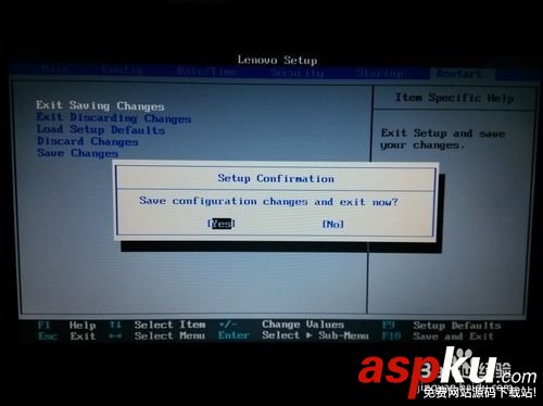 BIOS,聯想筆記本電腦