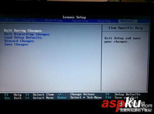 BIOS,聯想筆記本電腦