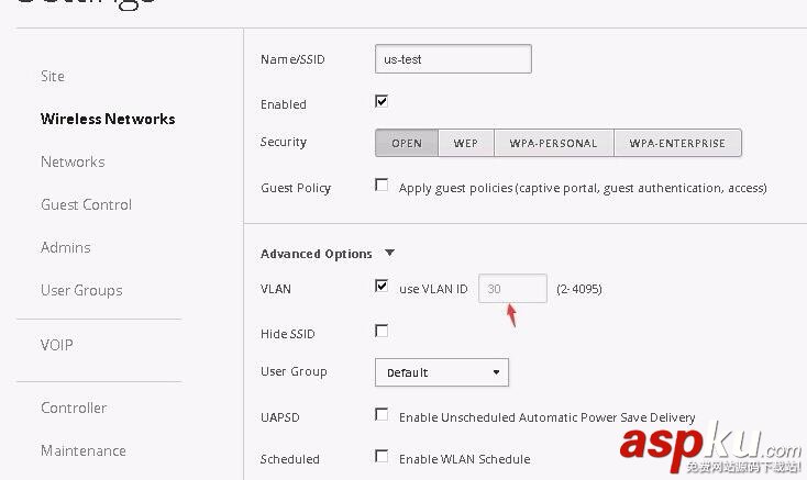 Unifi,Switch,交換機,vlan,trunk口