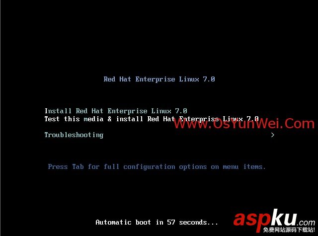 RHEL,系統安裝
