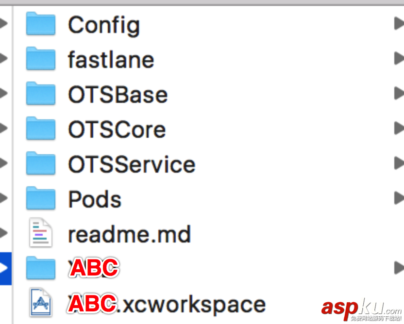 swift,xcworkspace,多項目管理