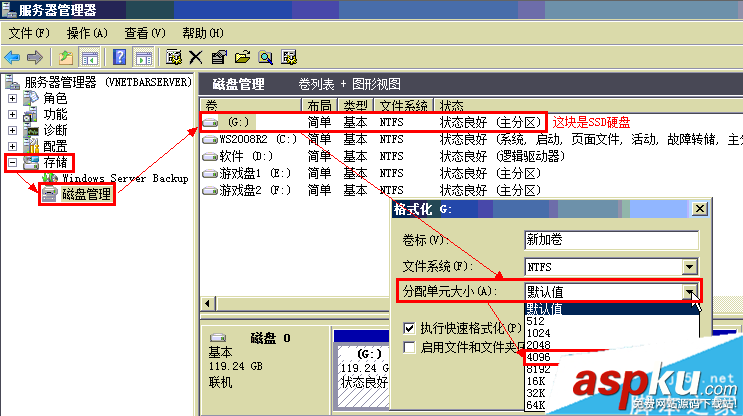 固態硬盤,格式化,ssd,4K對齊