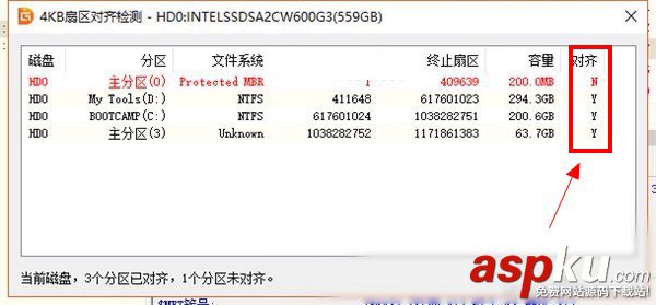 固態硬盤,4k對齊,怎么看ssd是否4k對齊,固態怎么看4k對齊