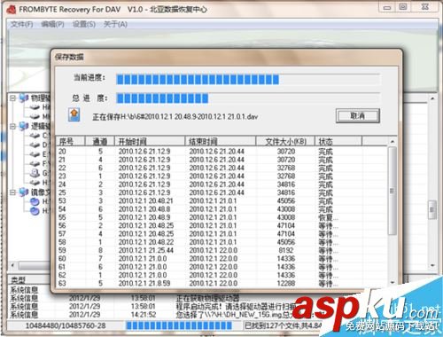 硬盤錄像機,數據恢復