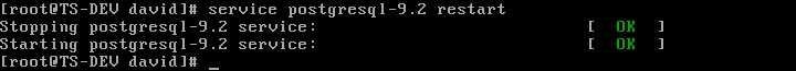 CentOS 6.3下PostgreSQL 的安裝與配置