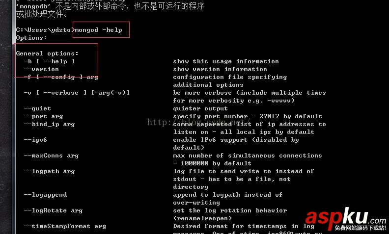 mongodb,windows,服務