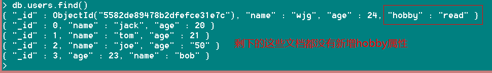 MongoDB,創建,更新,刪除