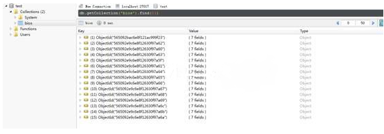 mongodb,c#,驅動數據