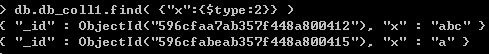 MongoDB,數據類型
