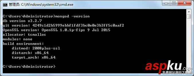 window下安裝mongodb,window,mongodb