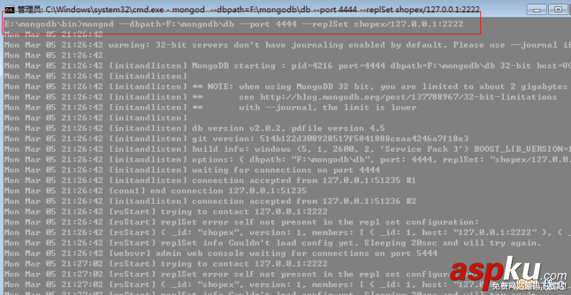 MongoDB入門教程之主從復制配置詳解