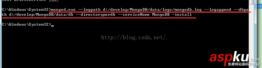 mongodb,windows,服務