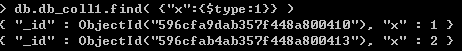 MongoDB,數據類型