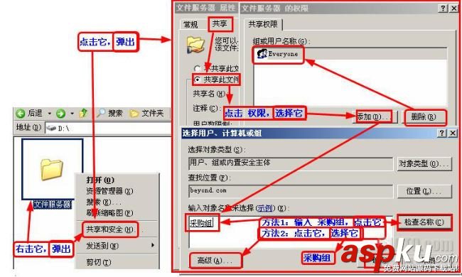 共享文件,服務器