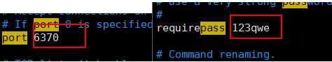 redis,配置文件,端口號
