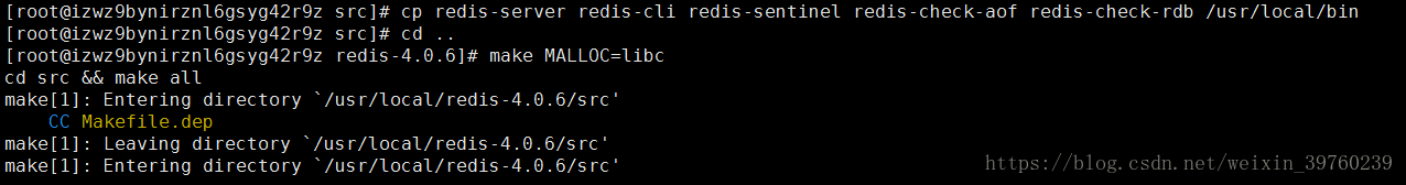 Centos7.3,安裝,Redis4.0.6