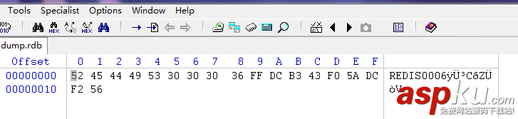 redis,RDB結構