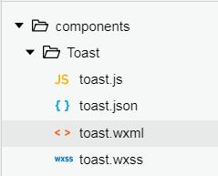 微信小程序,component,toast,彈窗