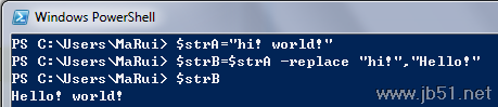 PowerShell,變量