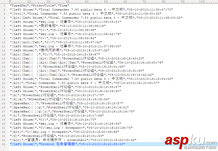 PowerShell,技巧,定時,記錄