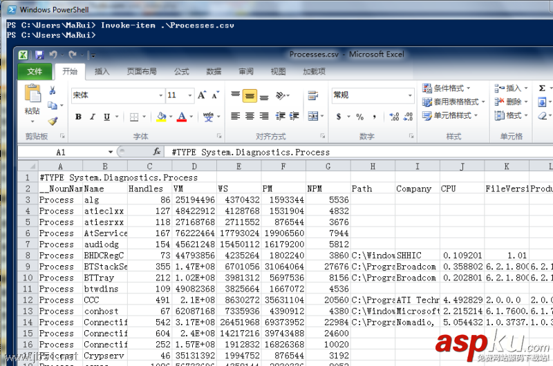 PowerShell,對象,格式,參數