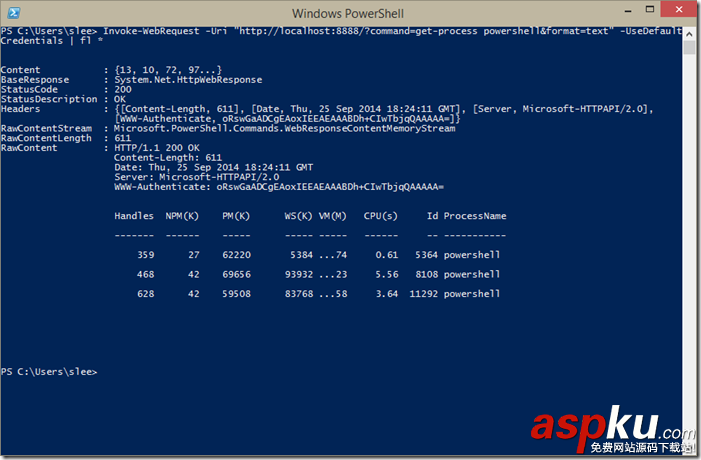 HTTP,api,遠程執行,PowerShell,腳本